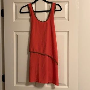 Asymmetrical Overlay Dress